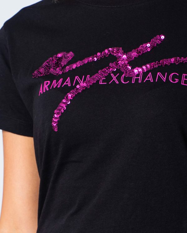 Armani Exchange T-shirt LOGO PAILLETTES 6HYTAZ YJG3Z - 3