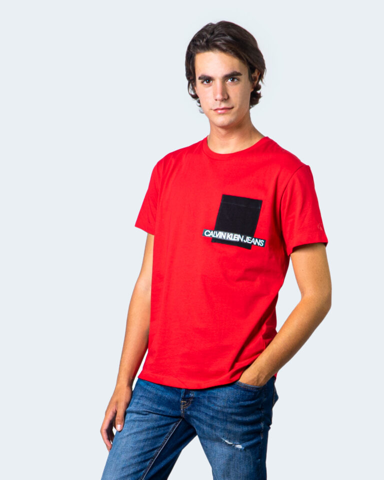 Calvin Klein Jeans T-shirt INSTIT CONTRAST POCKET COLOR TEE J30J316451 - 1