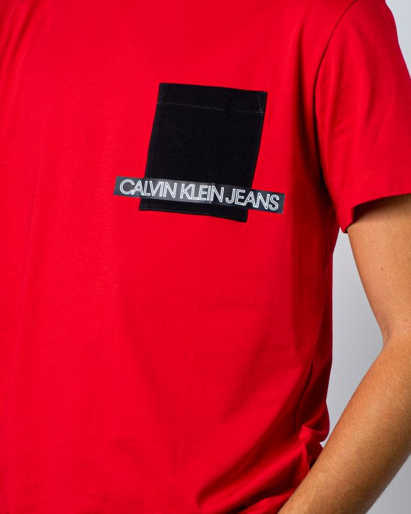 Calvin Klein Jeans T-shirt INSTIT CONTRAST POCKET COLOR TEE J30J316451 - 3