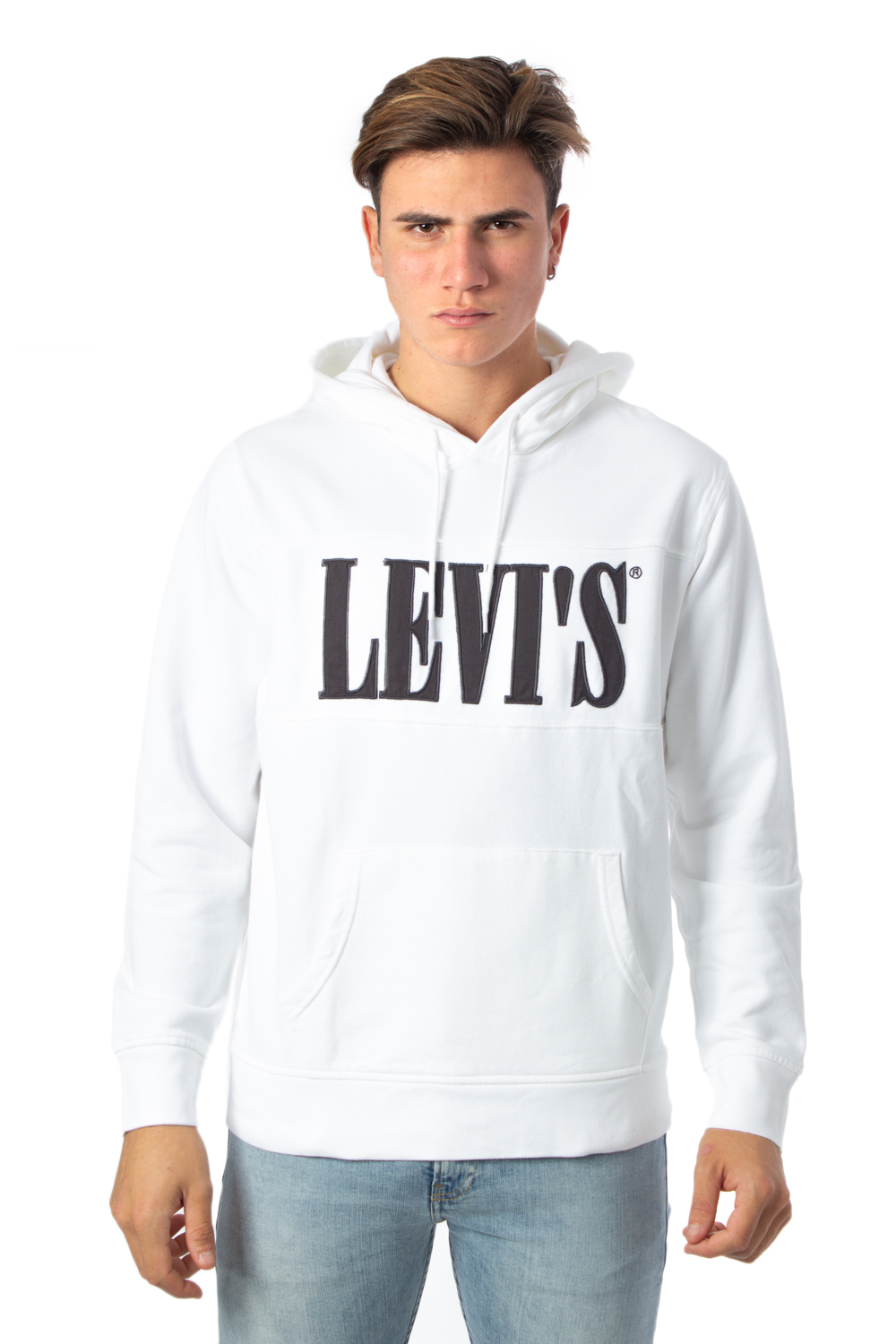 Levi's® Felpa con cappuccio Pieced Pullover Hoodie 85620 - 3