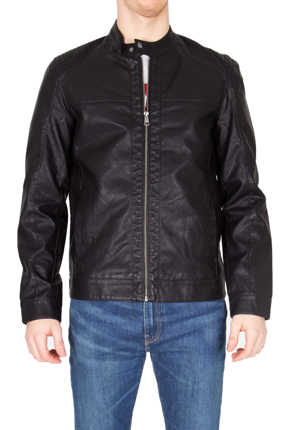 Only & Sons Giacchetto MIKE PU RACER JACKET OTW 22012339 - 1