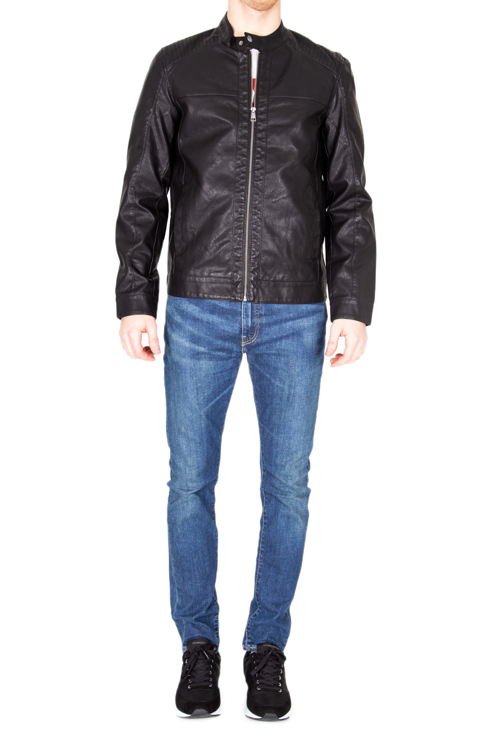 Only & Sons Giacchetto MIKE PU RACER JACKET OTW 22012339 - 3