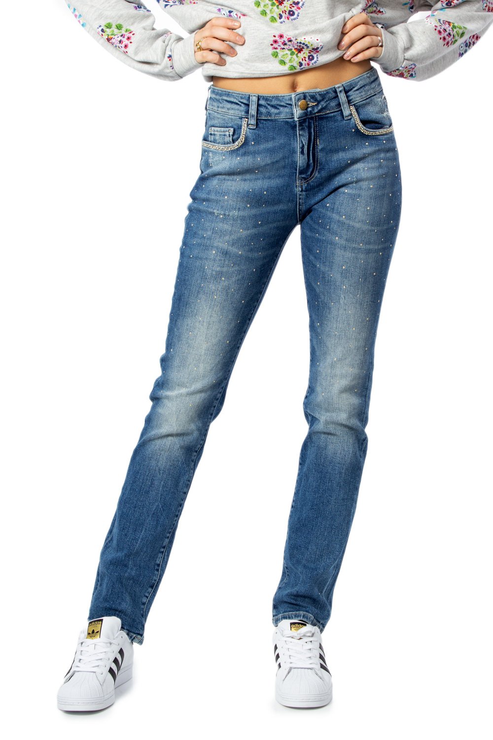 Desigual Jeans slim DENIM SAMSA 20SWDD27 - 1