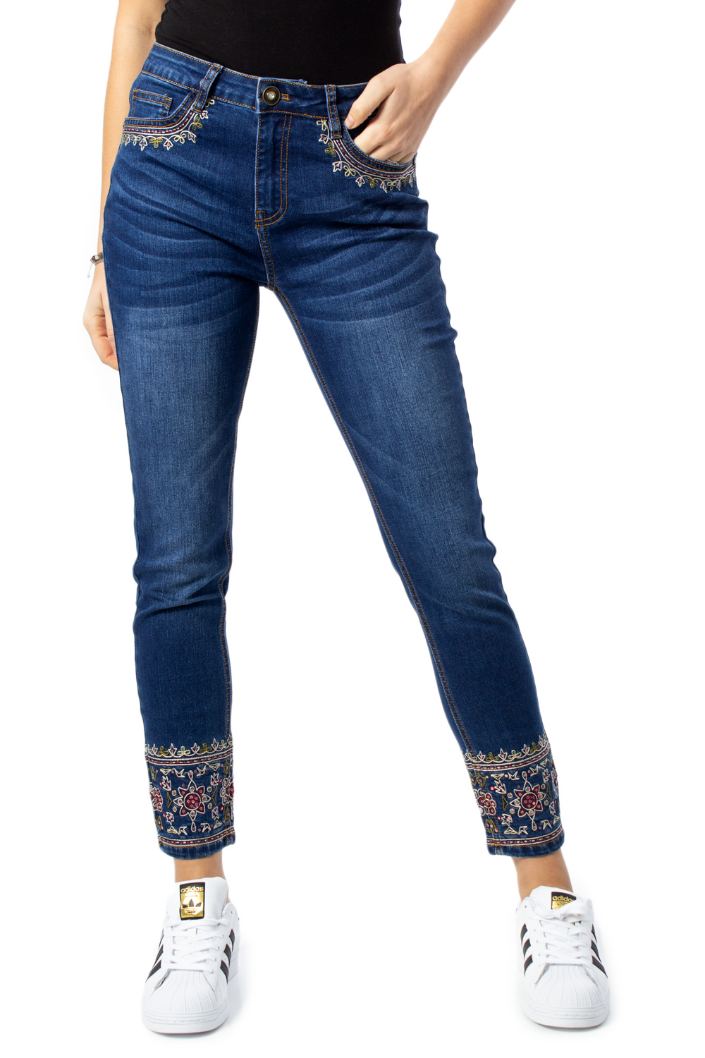 Desigual Jeans skinny DENIM FLOYER 20SWDD04 - 1
