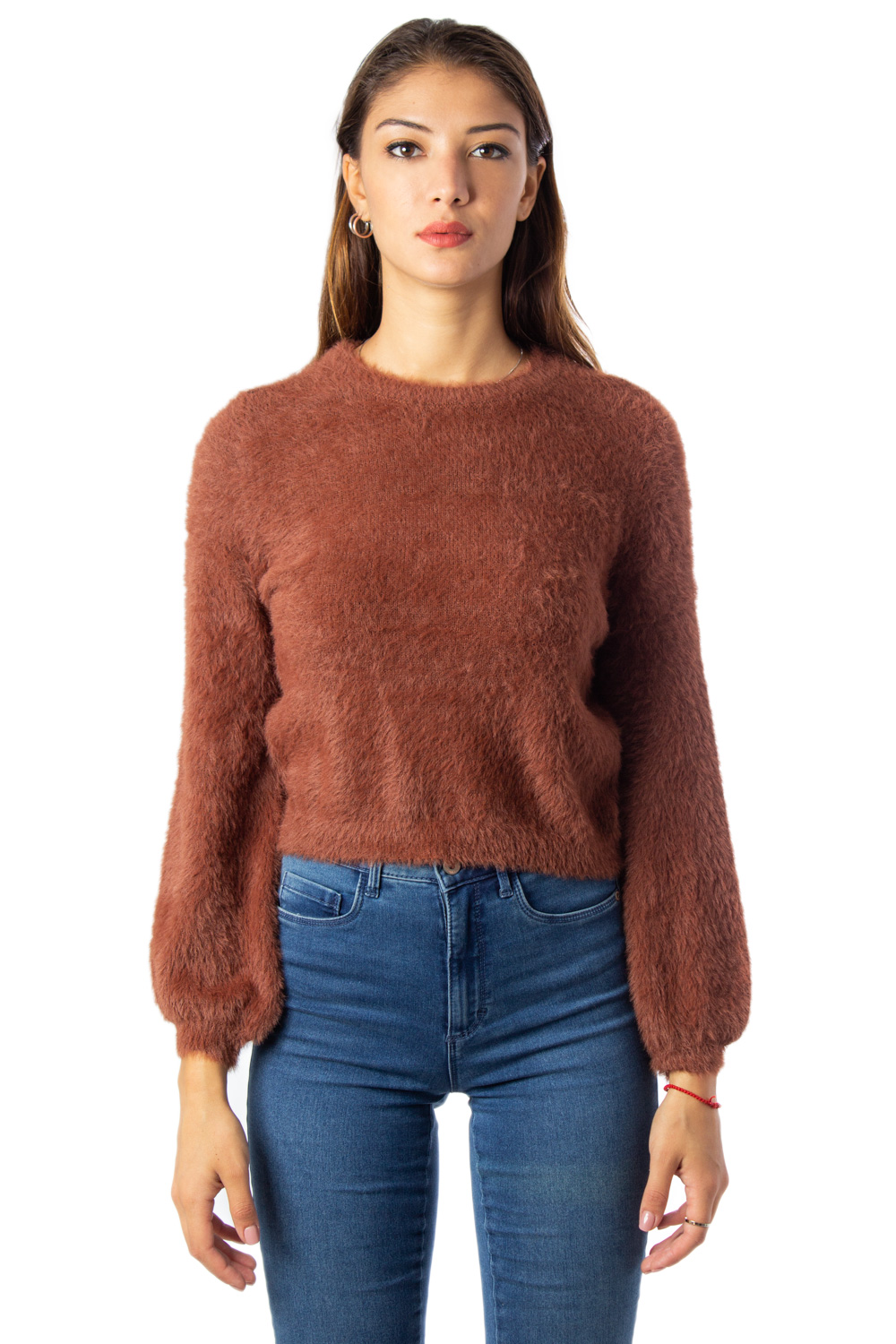 Only Maglione LOVER L/S CROP PULLOVER KNT 15164743 - 1