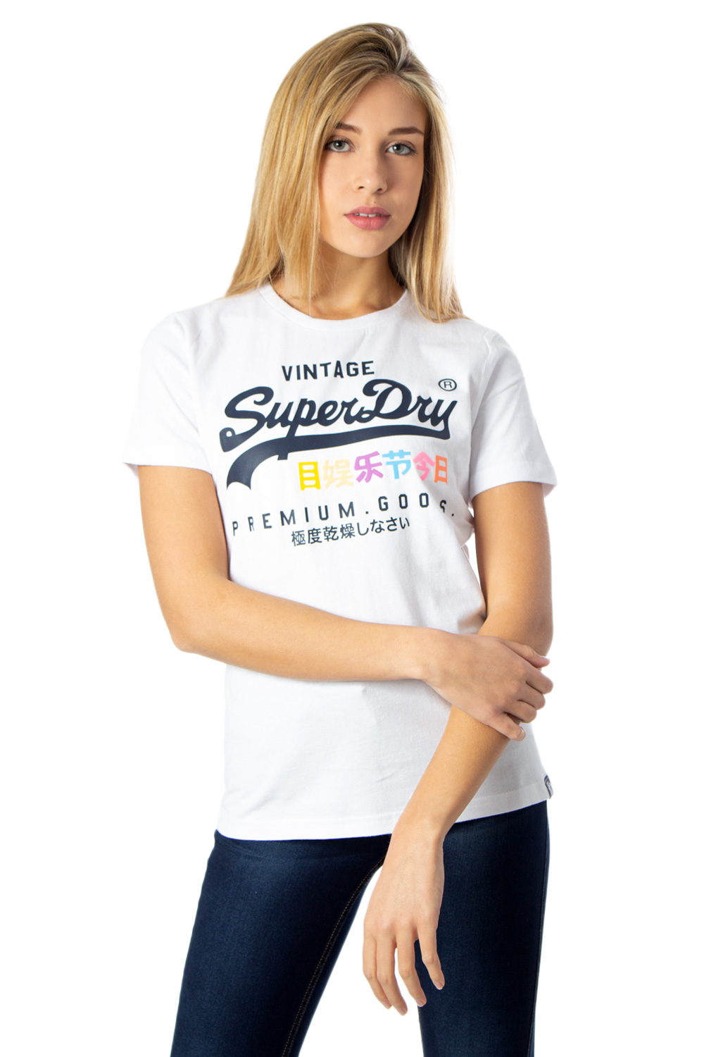 Superdry T-shirt PREMIUM GOODS PUFF ENTRY TEE G10306AU - 1