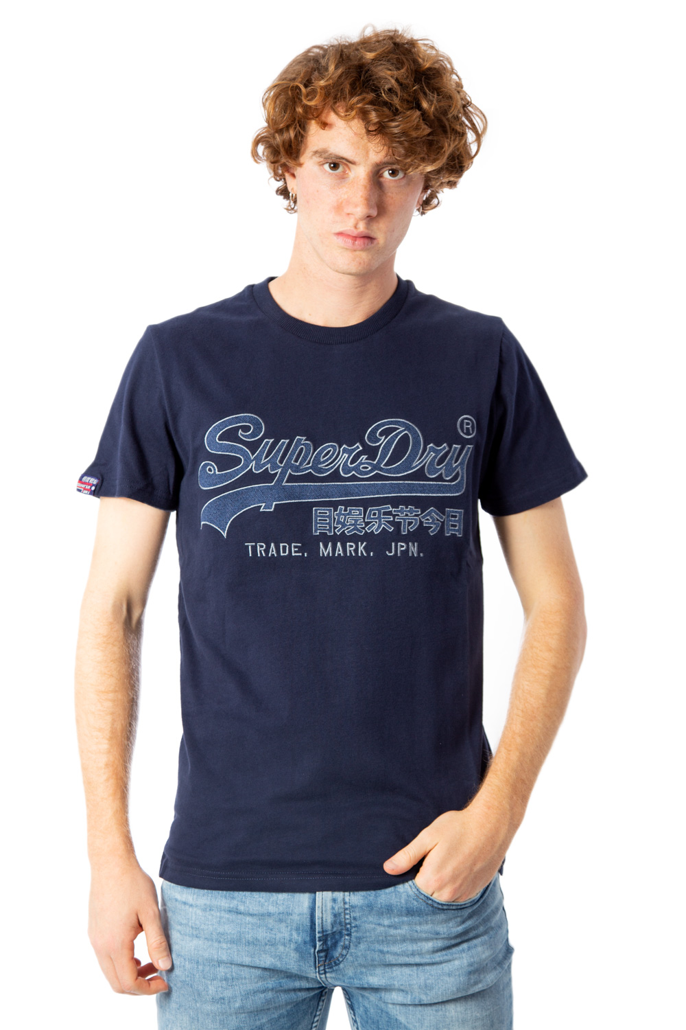 Superdry T-shirt Downhill Racer Applique Tee M1000006A - 1