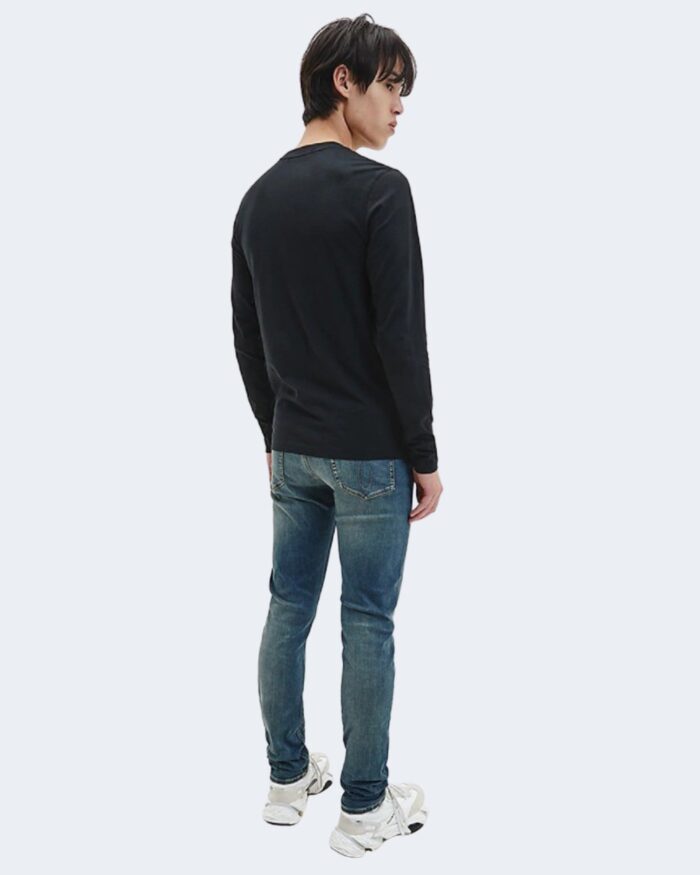 T-shirt manica lunga Calvin Klein Jeans ESSENTIAL INSTIT LS TEE Nero – 62862