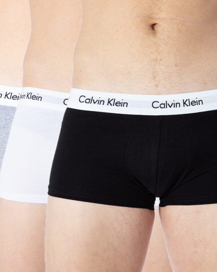 Boxer Calvin Klein Underwear 3 PACK TRUNKS Grigio – 28971