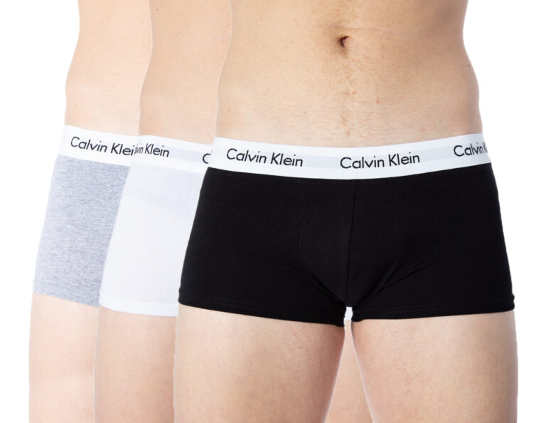 Boxer Calvin Klein Underwear 3 PACK TRUNKS Grigio - Foto 2