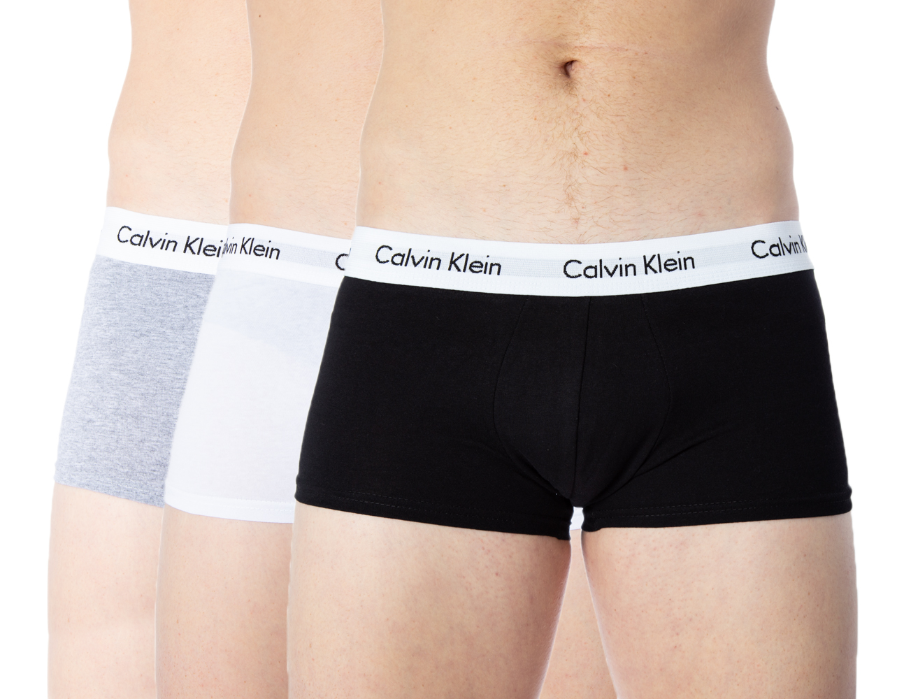 Boxer Calvin Klein Underwear 3 PACK TRUNKS Grigio – 28971