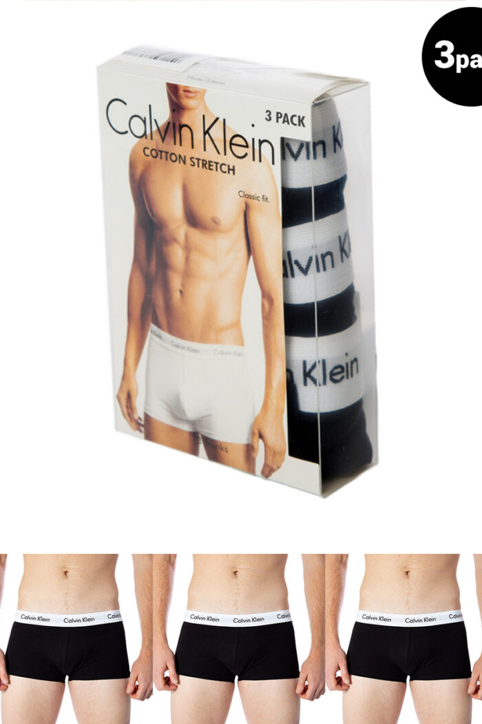 Boxer Calvin Klein Underwear 3 PACK TRUNKS Nero – 28971