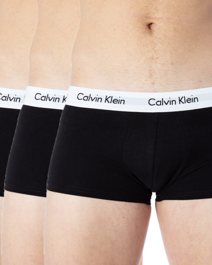 Boxer Calvin Klein Underwear 3 PACK TRUNKS Nero - Foto 2