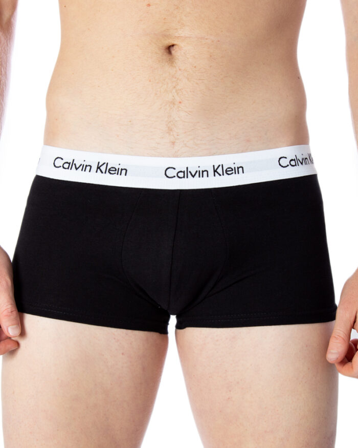 Boxer Calvin Klein Underwear 3 PACK TRUNKS Nero - Foto 3