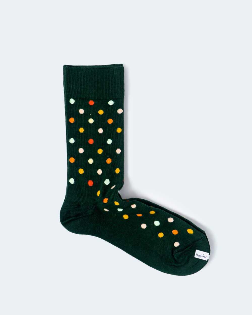 Calzini Lunghi Happy Socks DOT SOCK Verde Scuro - Foto 1