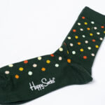 Calzini Lunghi Happy Socks DOT SOCK Verde Scuro - Foto 2