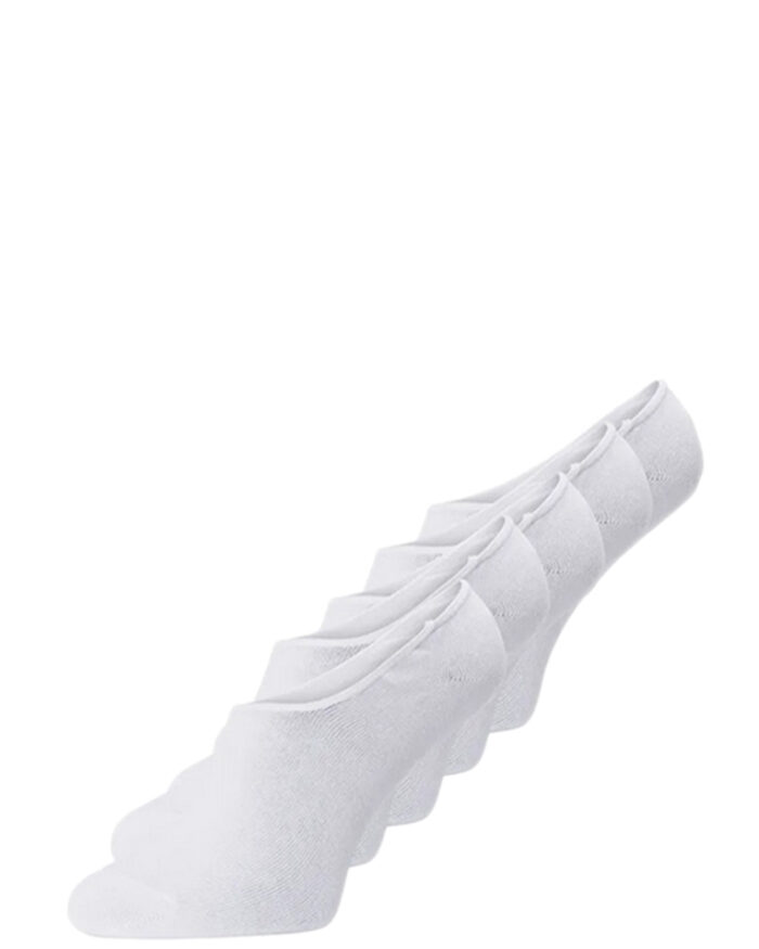 Fantasmini Jack Jones Basic Multi Short Sock 5 Pack Noos Bianco – 34611