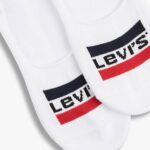 Fantasmini Levi's® Low Rise Sportwear Logo Color Unisex 2 Pack Bianco - Foto 3