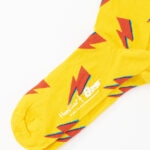 Calzini Lunghi Happy Socks FLASHY BOWIE Giallo - Foto 3