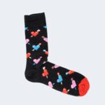 Calzini Lunghi Happy Socks HEART Nero - Foto 1