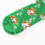 Calzini Lunghi Happy Socks TIGER Verde - Foto 3