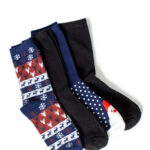 Calzini Lunghi Only & Sons Noel X Sock 4-Pack Blue scuro - Foto 1