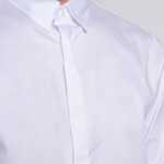 Camicia manica lunga Armani Exchange TINTA UNITA Bianco - Foto 4