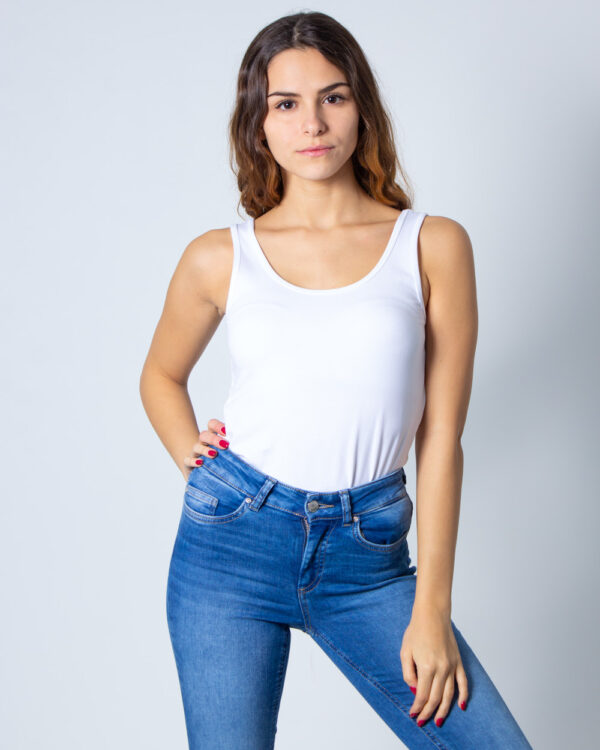 Canotta Only LIVE LOVE TANK TOP NOOS Bianco - Foto 1