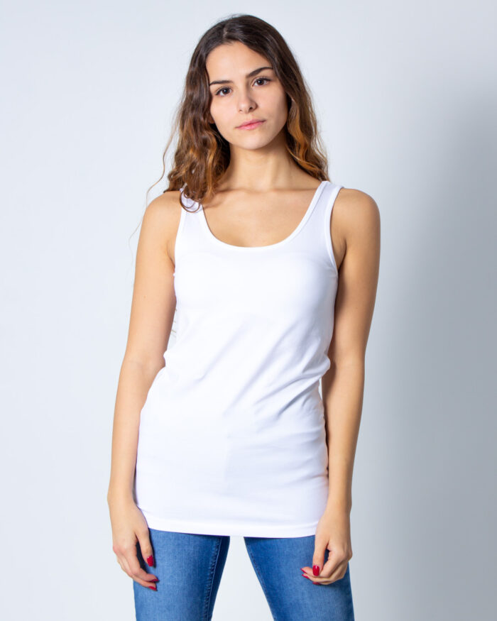 Canotta Only LIVE LOVE TANK TOP NOOS Bianco – 40514
