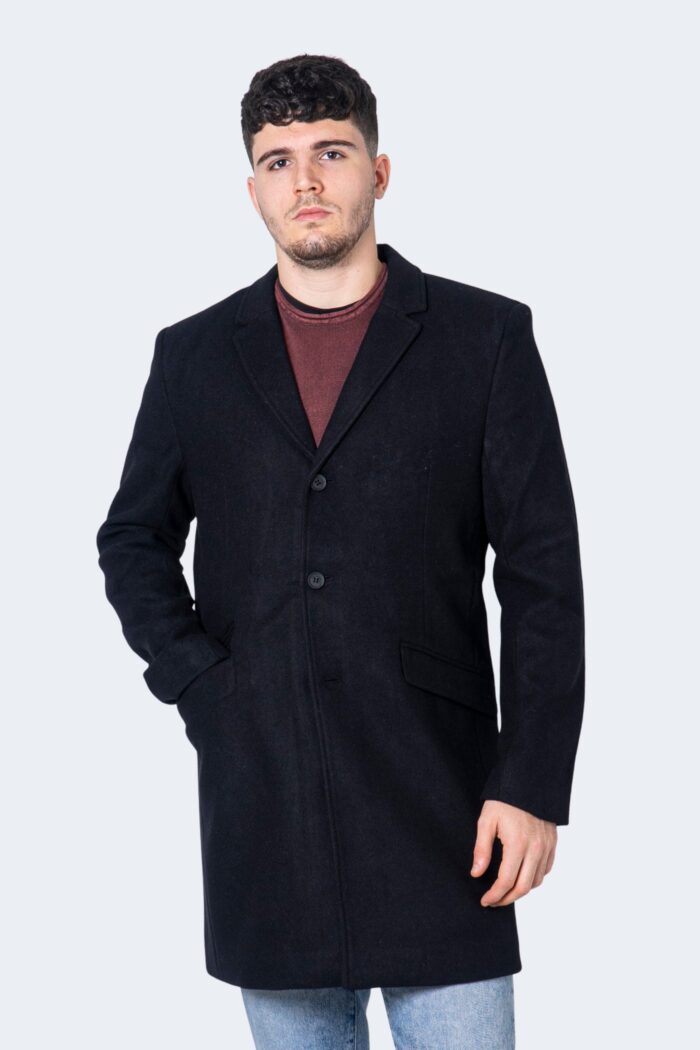 Cappotto Only & Sons Julian Solid Wool Coat Noos Nero – 61330