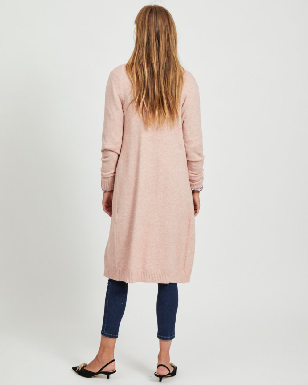 Cardigan Vila Clothes VIRIL Rosa - Foto 2