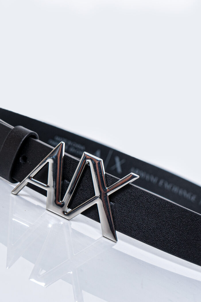 Cinta Armani Exchange FIBBIA Nero