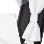 Papillon Selected Night Bowtie Noos B Bianco - Foto 3