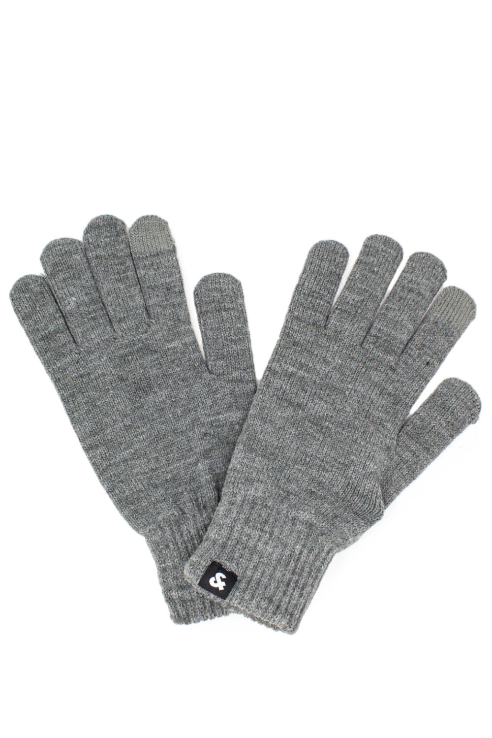 Guanti Jack Jones BARRY KNITTED GLOVES NOOS Grigio - Foto 1