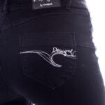 Jeans slim Desigual DENIM BASIC 2ND SKIN Nero - Foto 4