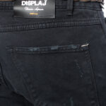 Jeans skinny Displaj LONDON BULL CON TOPPE Nero - Foto 4