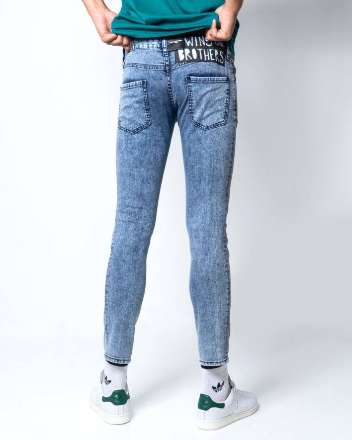 Jeans skinny Dsquared2 Regular clement Blue Denim Chiaro – 51509