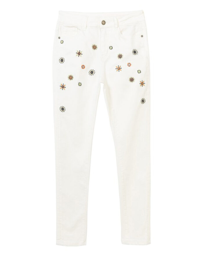 Jeans skinny Desigual AUSTRIA Bianco – 65265