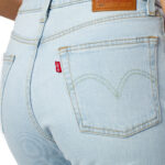 Jeans mom Levi's® 501 Crop Shout Out Blue Denim Chiaro - Foto 4