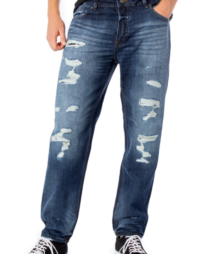 Jeans Tapered Only & Sons AVI DESTROY  BLUE DCC 4117 Blue Denim – 34450