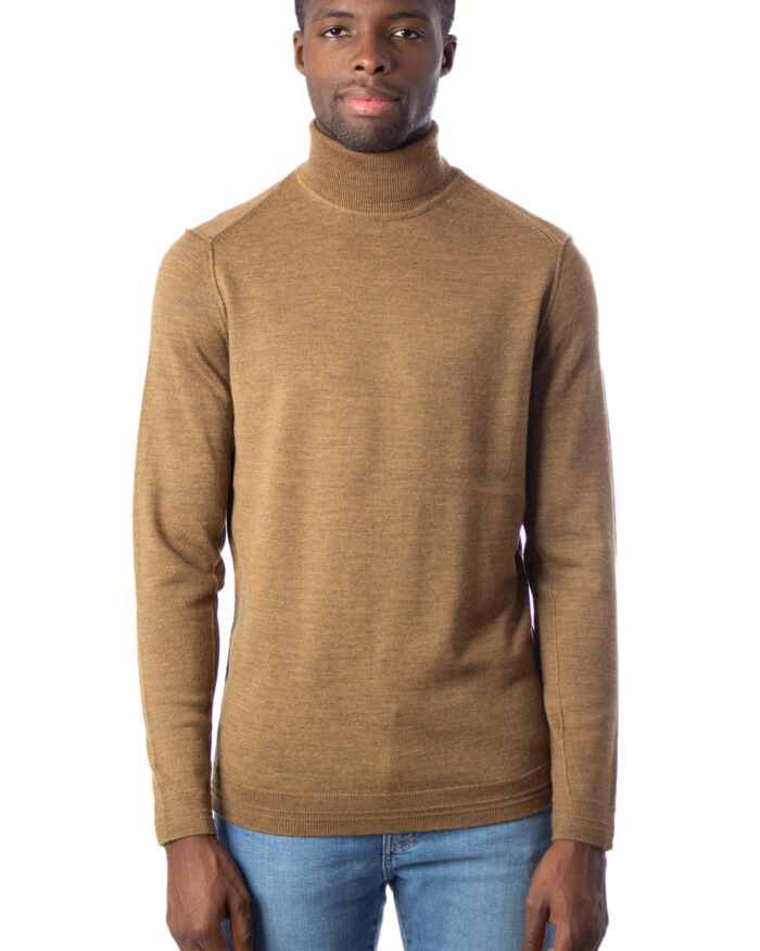 Dolcevita Only & Sons TYLER 12 M ROLL NECK KNIT NOOS Marrone – 34479