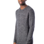 Maglione Only & Sons WICTOR 12 STRUCTURE CREW NECK Nero - Foto 2