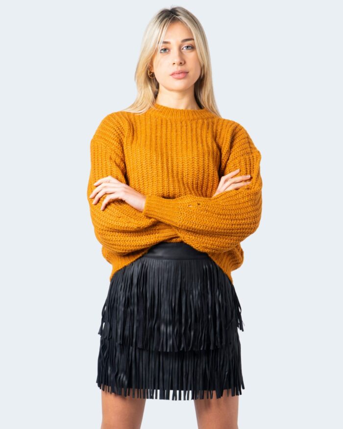 Maglione Vila Clothes Suba Knit O- Neck L/S Top Pb Arancione – 60118