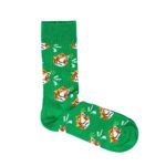 Calzini Lunghi Happy Socks TIGER Verde - Foto 5