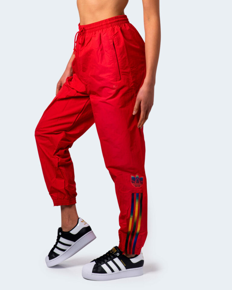 Pantaloni sportivi Adidas Track pants adicolor Scarlet Rosso - Foto 2
