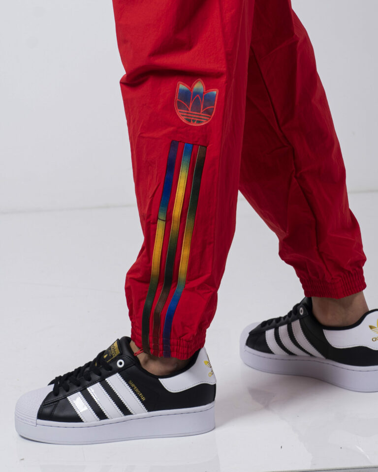 Pantaloni sportivi Adidas Track pants adicolor Scarlet Rosso - Foto 4