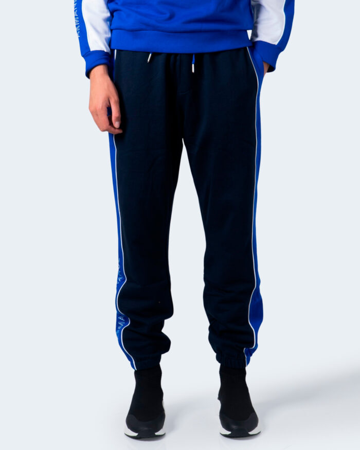 Pantaloni sportivi Armani Exchange Bicolore banda laterale Blu – 59919