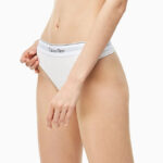 Slip e perizoma Calvin Klein Underwear THONG Bianco - Foto 1