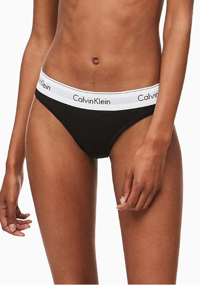 Slip e perizoma Calvin Klein Underwear THONG Nero – 13909