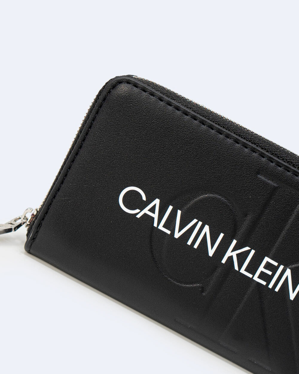 Portafoglio grande Calvin Klein Jeans ZIP AROUND Nero - Foto 3